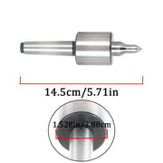 DURAFORCE For Morse Taper Precision 0.000197'' CNC Long Spindle Lathe Tool MT2 Live Center