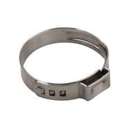 DURAFORCE 1" 50pcs Stainless Steel Clamp Cinch Ring Crimp Pinch Fitting Tubing