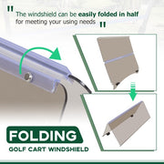 DURAFORCE For Club Car Precedent / Tempo / Onward 2004-Up Golf Cart Windshield Tinted