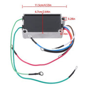 DURAFORCE 332-4911A2 18-5786 114-4911 For Mercury Mariner New 20 40HP Switch Box Assembly