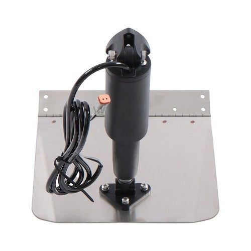 DURAFORCE 15001-101 9"x12" Standard Boat Trim Tab Kit 12V No Switch For 16-25 Foot Vessels