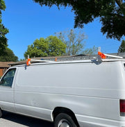 DURAFORCE 41"-77" Universal Ladder Roof Racks 2 Bars For Express GMC Savana Ford E-Series