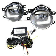 DURAFORCE Bumper LED Fog Lights Lamps Turn Signal Pair for 2011-2013 for Toyota Corolla