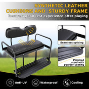 DURAFORCE Golf Cart Rear Back Flip Seat Kit For Yamaha G2 G9 Gas Electric Folding Fold