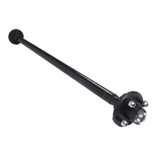 DURAFORCE 56.5' Hub Face 46.5' Spring Center w/ U-Bolt 4 lug-4' 2K 2000lbs Trailer Axle