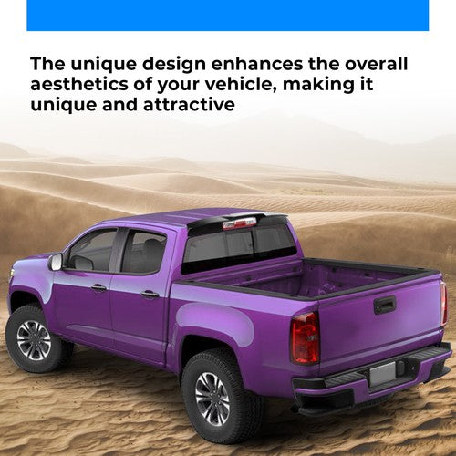 Truck Cab Top Roof Spoiler Wing For Chevy Colorado Crew Cab 2014-2021 981399