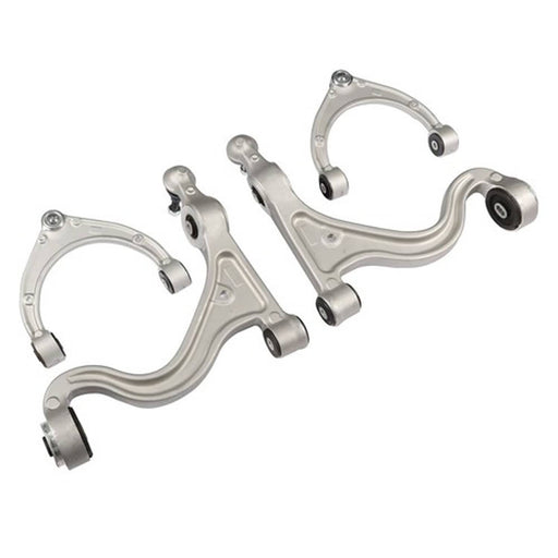 DURAFORCE Fit For 2010-2013 Porsche Panamera 4PCS Aluminum Front Upper Lower Control Arms