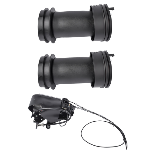 DURAFORCE Pair Rear Air Suspension Spring & Compressor For Cadillac XTS 3.6L V6 2013-2019
