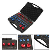 DURAFORCE 44 Pcs Sets New Nut and Bolt Thread Checker 23 Inch and 21 Metric In Box