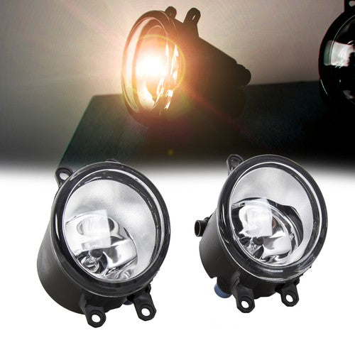 Pair Fog Lights Left And Right Side For Toyota RAV4 Camry Yaris Lexus LX570