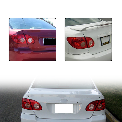 For 2003-2008 Toyota Corolla Outer+Inner Tail Lights Left Driver Side Clear Lens