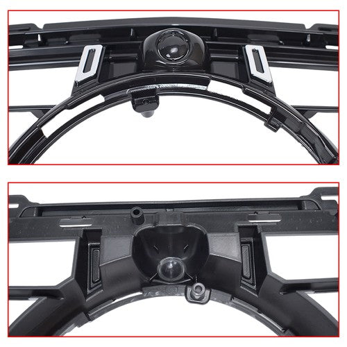 DURAFORCE For Mercedes Benz C200 C300 W/AMG Line C43 AMG 2022+ Chrome Front Bumper Grille