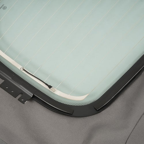 DURAFORCE Black Convertible Soft Top Clear Heated Glass Window For Volkswagen Beetle 03-10