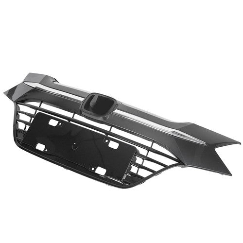 Front Upper Black Grille Grill With Chrome Trim for Honda HR-V HRV 2016 2017 2018