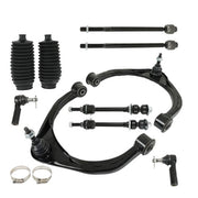 DURAFORCE For Ram 1500 11-12 4.7L/5.7L V8 Upper Control Arms Inner Outer Tierods 10PC 4x4