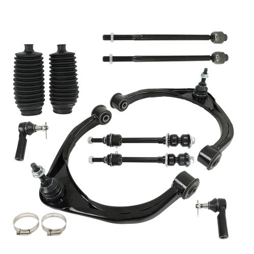 DURAFORCE For Ram 1500 11-12 4.7L/5.7L V8 Upper Control Arms Inner Outer Tierods 10PC 4x4