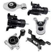 DURAFORCE 6Pcs Motor & Trans Mount Set for Nissan Pathfinder 3.5L FWD for Auto Trans 13-16