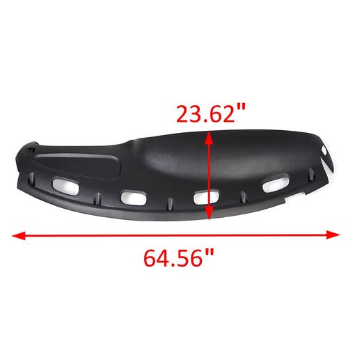 Black Dash Bezel Dashboard Cover for 1998-2001 Ram 1500 1998-2002 Ram 2500 3500