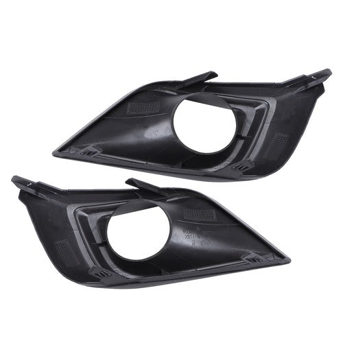 DURAFORCE Front Bumper Grille Set W/Trim Molding & Foglights For Nissan Murano 2015-2018