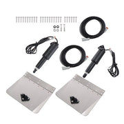 DURAFORCE 15001-101 9"x12" Standard Boat Trim Tab Kit 12V No Switch For 16-25 Foot Vessels
