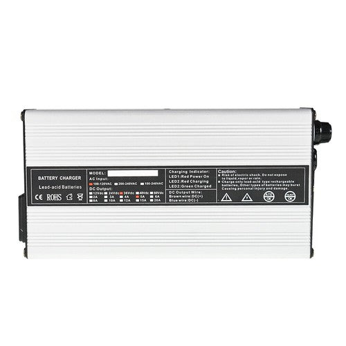 DURAFORCE 36V 5A Powerwise Battery Charger "D" Style For EZ-GO TXT Medalist Golf Cart