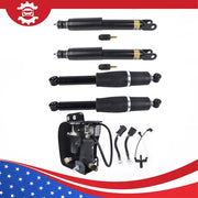 DURAFORCE 5Pcs Air Suspension Set Shocks & Compressor For Escalade Chevy Tahoe GMC Yukon