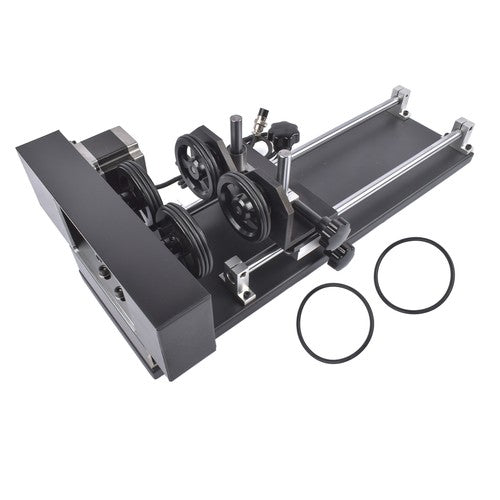 DURAFORCE 4 Wheel Rotary Axis Attachment 360° Rotation for 50W-130W CO2 Engraver Cutter