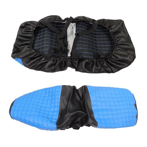 DURAFORCE Rear Seat Covers Kit No Staple Blue Color Universal Size Fit For Golf Carts