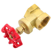 DURAFORCE 1-1/2" NPT 200psi Brass Gate Valve Rotary Globe Valve DN40 Female Threaded New