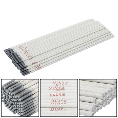 DURAFORCE E6010 1/8 Inch Premium Arc Welding Rods Carbon Steel Electrode 5 lb New