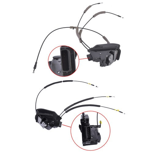 DURAFORCE 2Pcs Front Door Lock Latch Actuator for Nissan Pathfinder 3.5L V6 2018 2019 2020