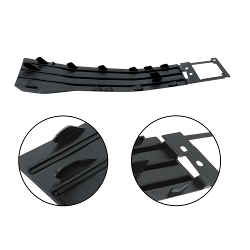 DURAFORCE Front Driver Side Grille Black New Fit For Cadillac Escalade 2021-2023 Left Side