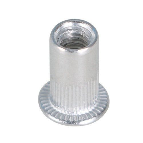DURAFORCE 100 Pack 10-24 Aluminum Flange Nutserts Rivet Nut Rivnut Nutsert