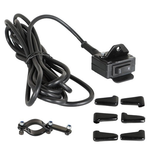 DURAFORCE 12V Solenoid Relay Contactor&Winch Rocker Thumb Switch Combo Set for ATV