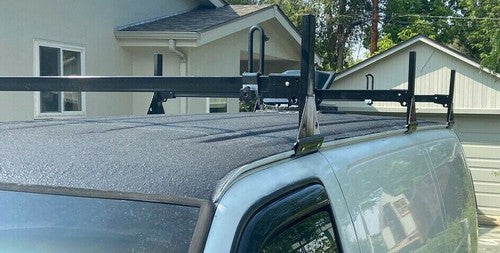 59 800lbs For Chevy Express Fullsize Van 3 Bar 96-23 Ladder Roof Rack Cross Bar
