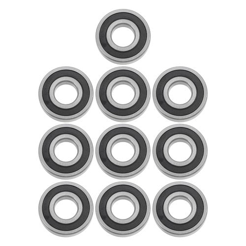 DURAFORCE 10Pcs 6306-2RS Deep Groove Ball Bearings 30mm Inner Dia 72mm OD 19mm Bore Sealed