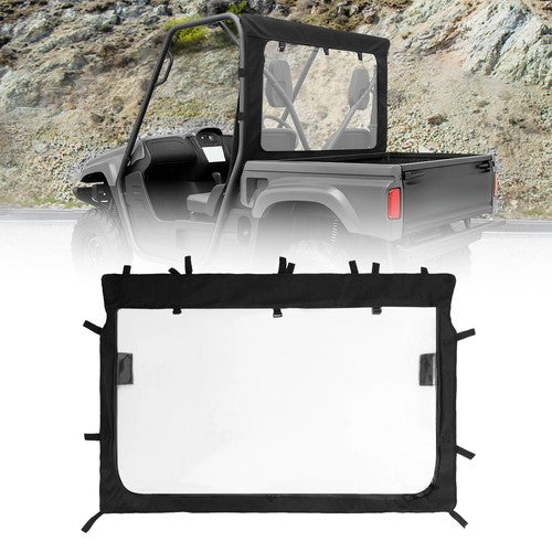 DURAFORCE Soft Rear Window Shield for Yamaha Rhino 450 660 UTV CFMoto Uforce 800 78637