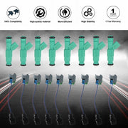 DURAFORCE 0280155789 8 pc 4 Hole Fuel Injectors Fit For Dodge Ram Dakota 5.2L 5.9L