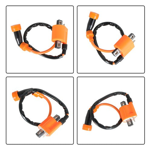 DURAFORCE For Yamaha Warrior 350 YFM350X 1997-2001 ATV Ignition Coil CDI Spark Plug New