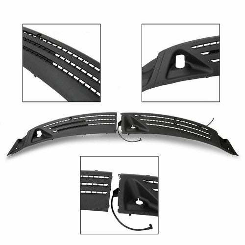 Left And Right Windshield Window Wiper Cowl Cover For 04-08 Ford F-150