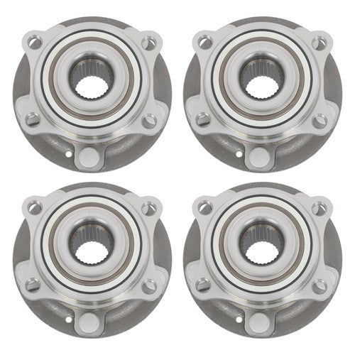 DURAFORCE 4PCS For Hyundai Santa Fe 2007-14 Sorento 11-15 AWD Front Rear Wheel Hub Bearing