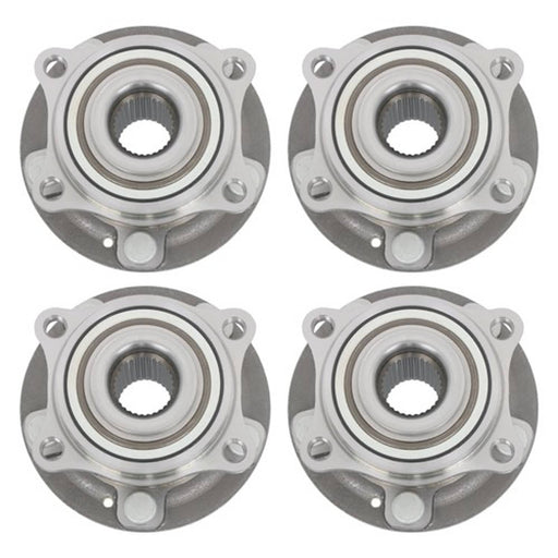 DURAFORCE 4PCS For Hyundai Santa Fe 2007-14 Sorento 11-15 AWD Front Rear Wheel Hub Bearing