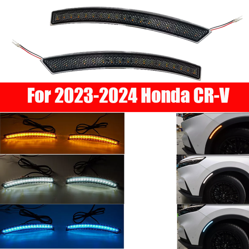 DURAFORCE LED DRL Three-Color Wheel Side Marker Signal Light for 2023-2024 for Honda CRV