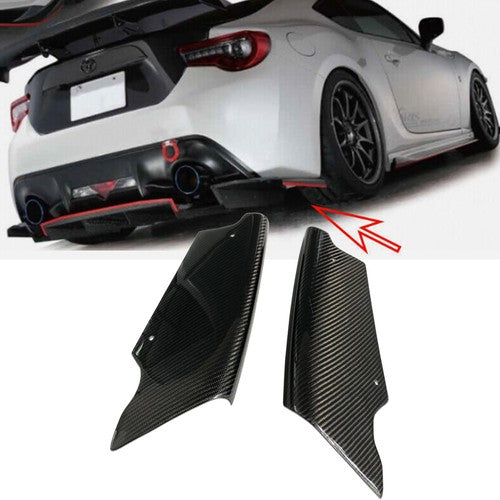 DURAFORCE Rear Bumper Lip Spoiler Diffuser Side for BRZ for FRS for GT86 ZC6 VRS Style