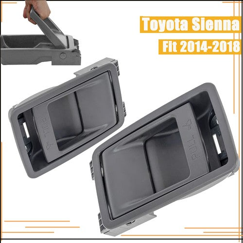 DURAFORCE Fit 2014-2018 Toyota Sienna Rear Folding Seat Latch Release Handle 7290908011