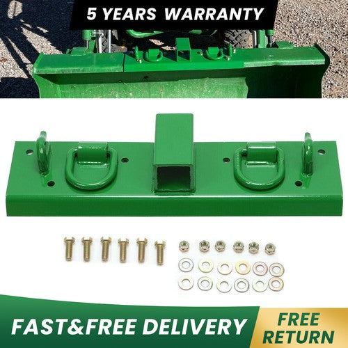 DURAFORCE Bolt On Grab Hooks & D Rings 2" Receiver For John Deere 1025R 2320 2520 Tractor