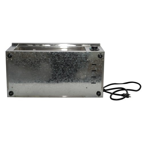DURAFORCE Electric Cheesemelter Grill 2000W 120-570°F Broiler Stainless Steel Toaster Oven