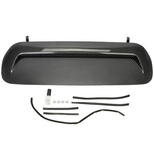 Hood Air Scoop Bulge Kit Carbon Fiber Printing for Toyota 4Runner PRO 2010 2022