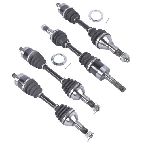 DURAFORCE 4x CV Axles Set Front Rear Left Right for Can-Am Outlander Max 500 650 850 1000R