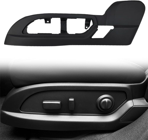 DURAFORCE Driver Seat Track Cover Switch Bezel Trim for 2009-2017 for Acadia for Enclave